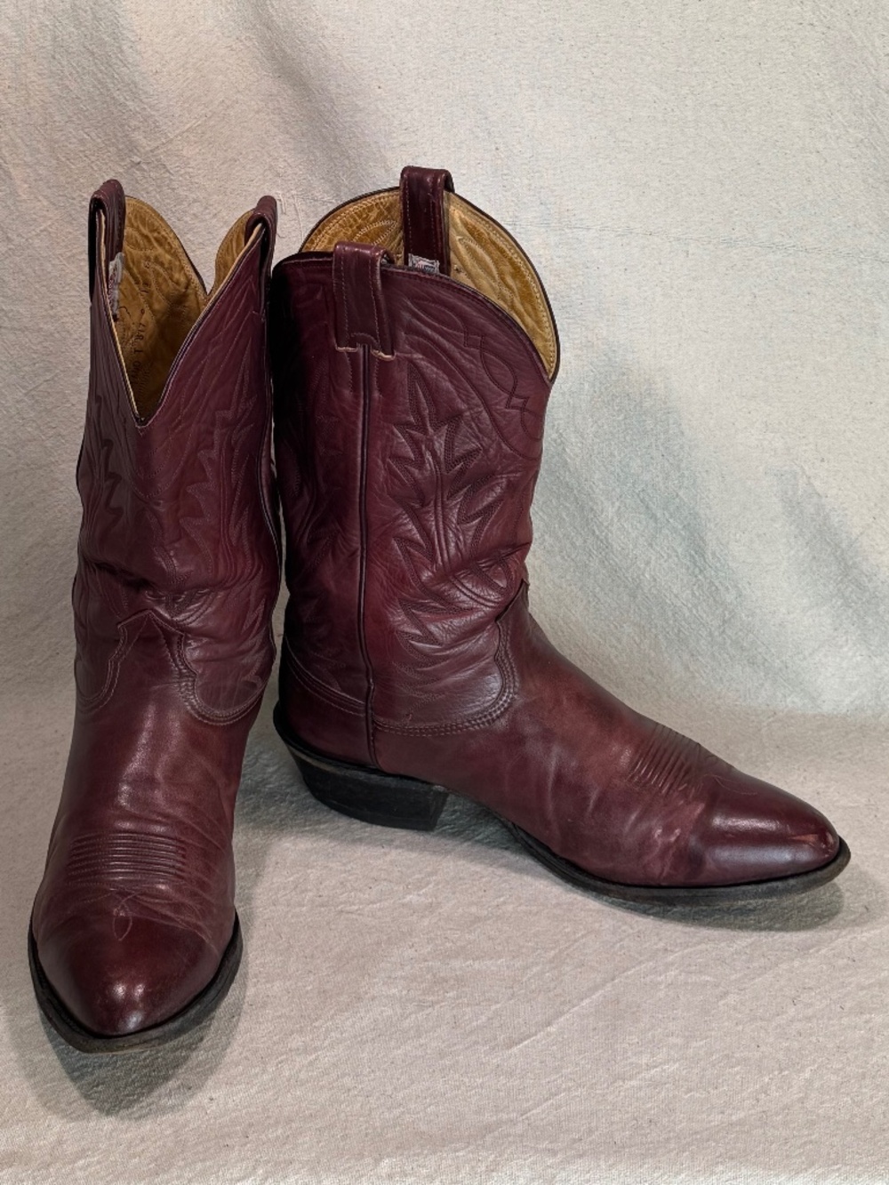 Vintage Nocona Cowboy Boots Mens Size 10E - Picture 6 of 16